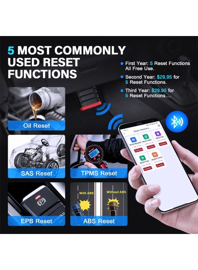 Thinkcar Thinksafe OBD2 Diagnostic Tool Car Scanner Professional Full System Compatible with Bluetooth - Image 4