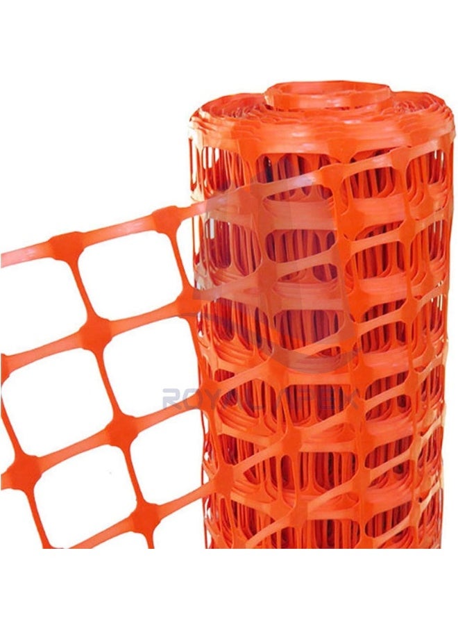 Biella Multipurpose Safety Fence Net-Construction Safety Barrier Netting, Garden Fencing, Fences Wrap for Snow, Patio etc (1m x 15m)  - Image 2