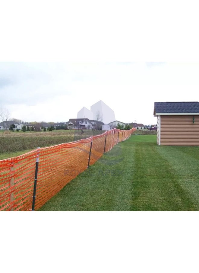 Biella Multipurpose Safety Fence Net-Construction Safety Barrier Netting, Garden Fencing, Fences Wrap for Snow, Patio etc (1m x 15m)  - Image 4