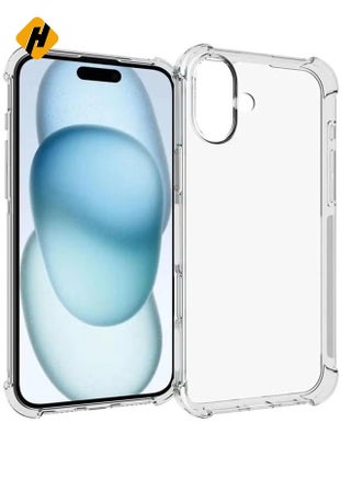 iPhone 16 Plus Clear Back Air Cushion Case – Soft Silicone, Shockproof, Anti-Scratch Protective Bumper Shell - pzsku/Z7CB2D421A4242B8CBC2BZ/45/_/1734700043/4b4f274a-4bd4-46d7-a9b9-8b114ea9aa4b