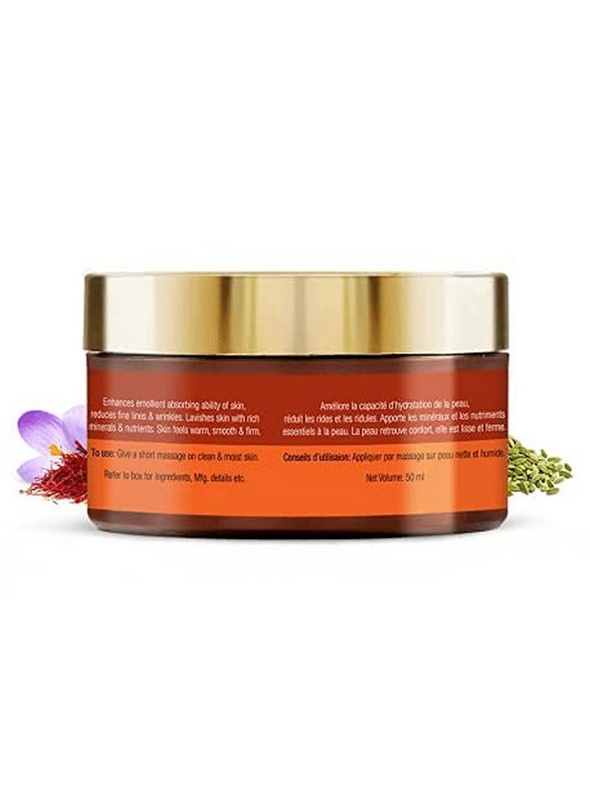 Anti-Ageing Night Cream, Collagen Booster For Wrinkles, Saggy Face With Saffron, Sweet Almond Oil And Sesame Seed Oil, Giving Healthy & Glowing Skin, 50Ml - pzsku/Z7CB2D9FEF7471F77A1FFZ/45/_/1734183448/80a0b377-7d21-43a9-b30c-83b273cdae81