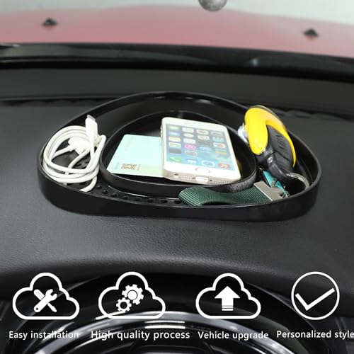 HAPPYHORSE Car Control Storage Box Compatible with BMW MINI Cooper Cooper S JCW F55 F56 F57 2014-2022 Car Control Dashboard Storage Box Pallet Accessories - Image 2