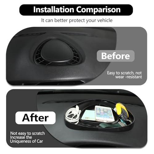 HAPPYHORSE Car Control Storage Box Compatible with BMW MINI Cooper Cooper S JCW F55 F56 F57 2014-2022 Car Control Dashboard Storage Box Pallet Accessories - Image 5