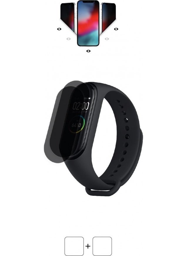 Wrapsol - Xiaomi Mi Band 4 Smart Watch Matte Ghost Screen Protector - Image 1
