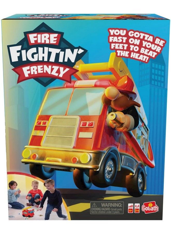 Goliath Fire Fightinfrenzy Game Fastpaced Active Floor Play With Realistic Firetruck Action Ages 4 And Up 24 Players  - Image 2