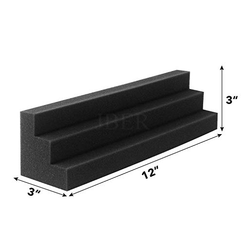 JBER Column Acoustic Wedge Studio Foam Corner Block Finish Corner Wall in Studios or Home Theater (16 Pack) - Image 2