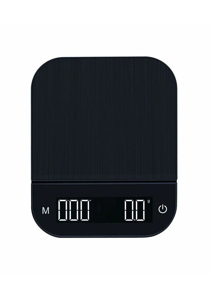 SMART CLOUDS Touch Screen Digital Scale for Drip Coffee With Timer High Precision LCD USB Charge Accurate Mini Electronic Platform Scale Food Weighing Scale  - Image 1
