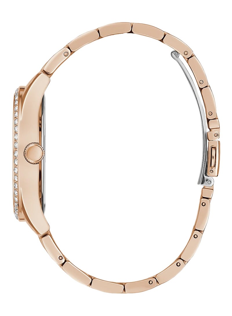 GUESS Be Loved Rose Gold Tone Case Rose Gold Tone Stainless Steel Watch - GW0380L3 - Image 2