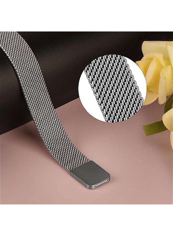 Metal Bands Compatible with Fitbit Inspire 2/Inspire HR/Inspire, Wristband Mesh Bracelet Replacement Strap for Fitbit Inspire 2/Inspire HR/Fitbit Inspire - Image 5