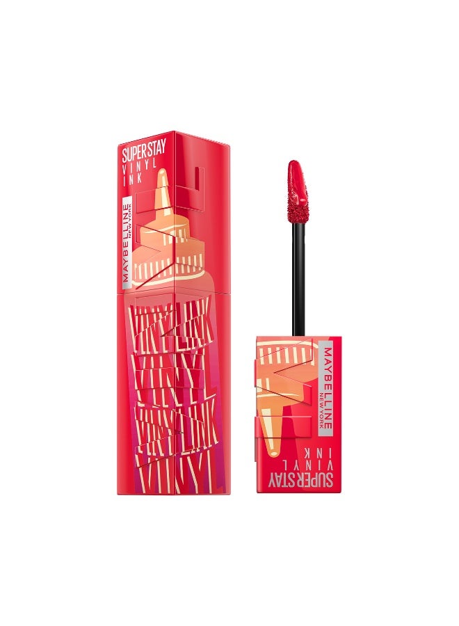 Maybelline Superstay Vinyl Ink Sauce Limited Edition Collection Pomodoro