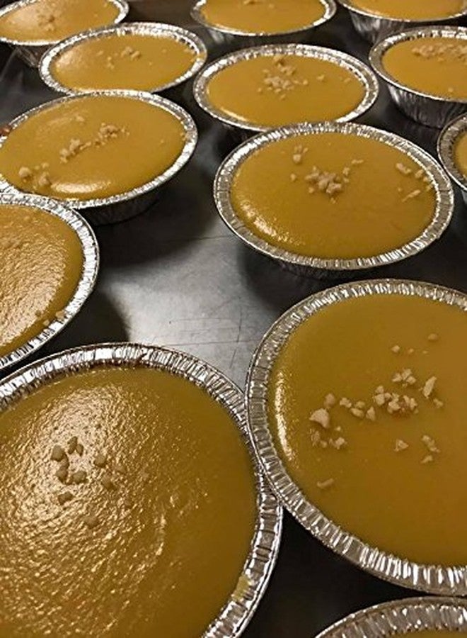 KitchenDance.com KitchenDance Disposable Aluminum Foil Tart Pan with Lid - 5" Aluminum Foil Individual Pie Pans, Baking Pan Perfect for Pies, Cobblers - 501P, (50) - Image 5