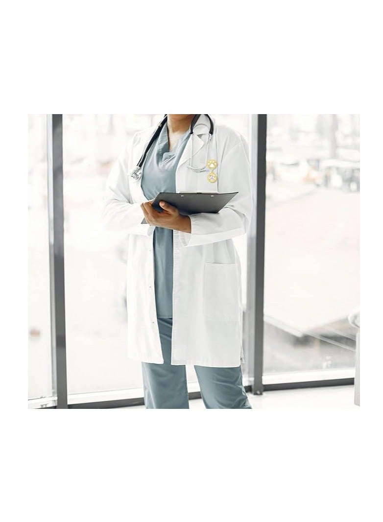 Nurse Watch Retractable for Nurses Doctors 4 Pack Clip-on Hanging Lapel Nurse Watch Silicone Cover Brooch Fob Pocket Watch Badge Reel Digital Watch - Image 3