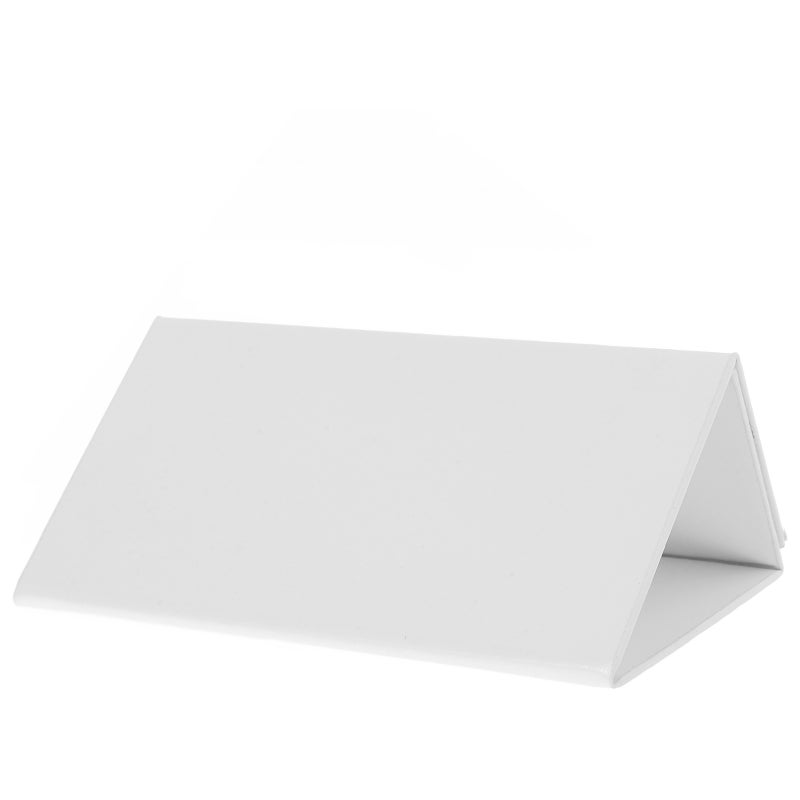 2pcs Workplace Card Erasable Seat Card Tent Card Blank Name Card Foldable Name Plate - Image 3