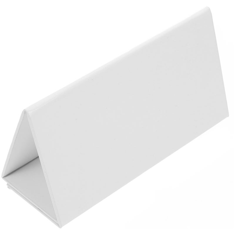 2pcs Workplace Card Erasable Seat Card Tent Card Blank Name Card Foldable Name Plate - Image 4