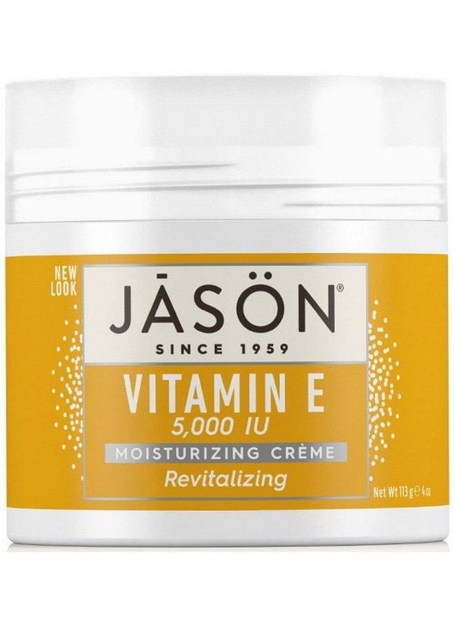 Jason Jasön Revitalizing Vitamin E 5000 Iu Moisturizing Crème 4 Ounce Container Multicolor Organic  - Image 1