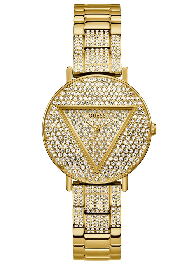 GUESS - Women's Silver Analog Stainless Steel Strap Watch - GW0512L2 - Image 1