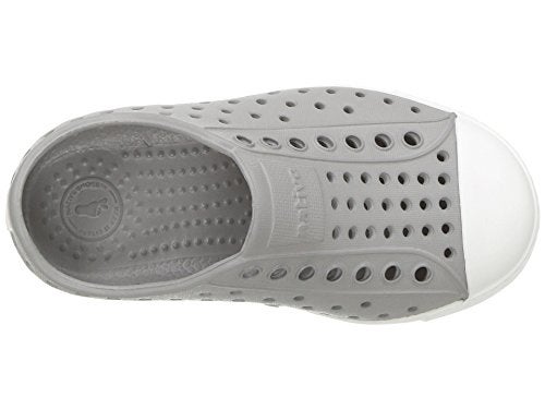 Native Shoes, Jefferson Child, Kids Lightweight Sneaker, Pigeon Grey/Shell White, 1 M US Little Kid - Image 2