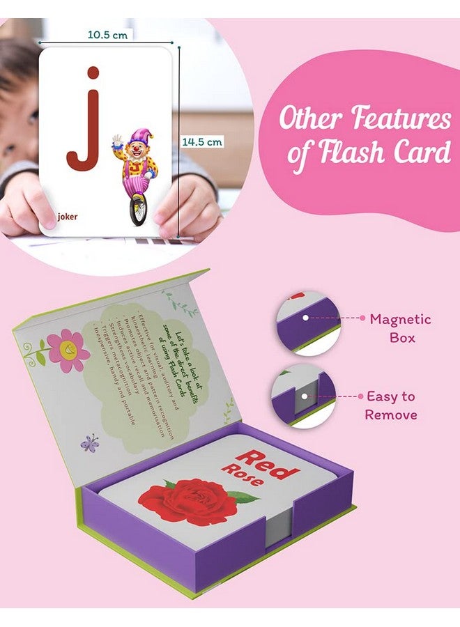 TARGET PUBLICATIONS Flash Cards for Kids Early Learning | Premium Flash Cards | 64 Cards | 1 to 20 Numbers in Words, Basic Shapes & Colors, A to Z | Fun Learning for Kids | Age 6 Months + | Early Childhood Education  - Image 5