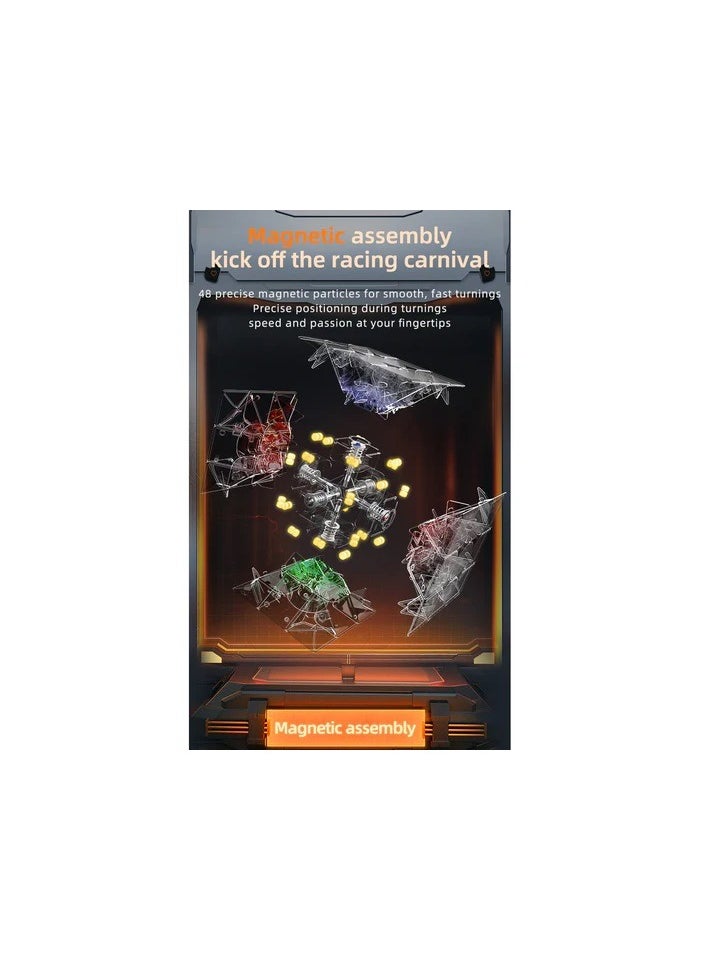 MoYu - MoYu Meilong 3M V2 UV Coated Version Magnetic Speedcube - Image 1