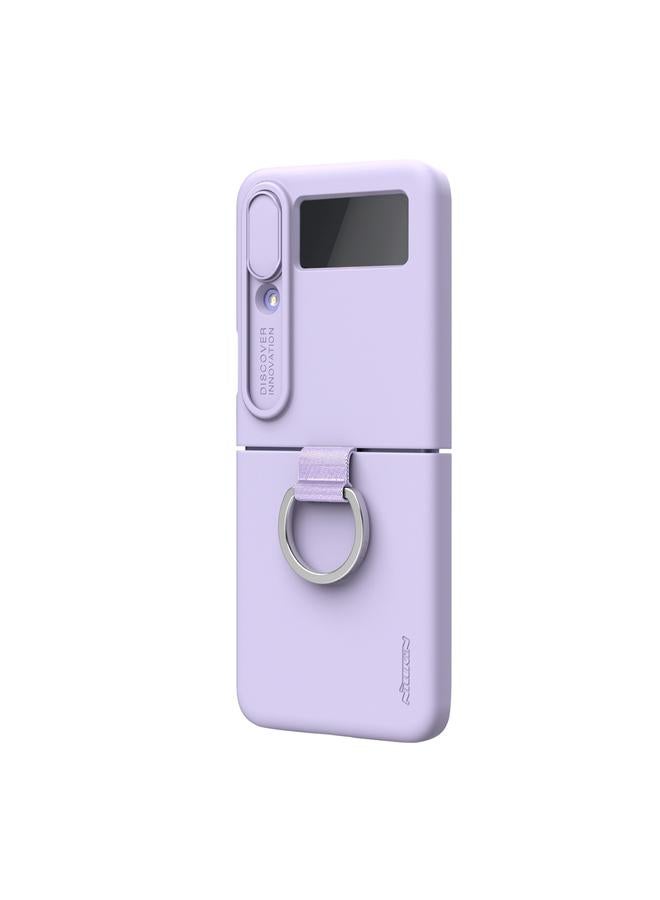 Nillkin Case For Samsung Galaxy Z Flip4 5G CamShield Liquid Silicone + PC Full Coverage Case - Image 3