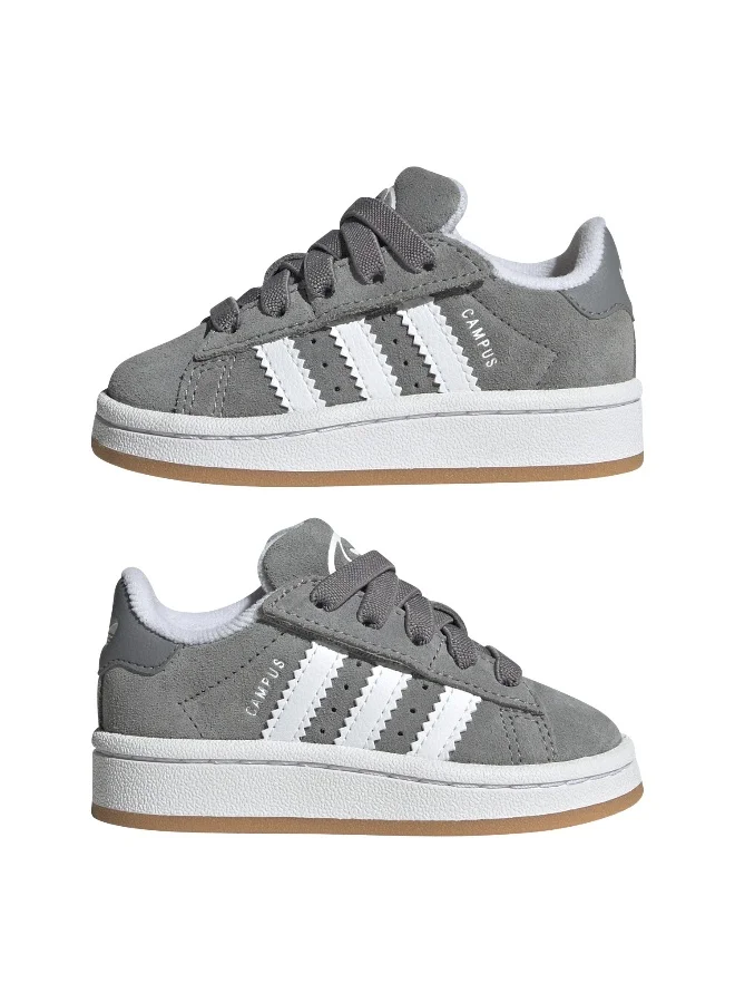 اديداس Adidas CAMPUS 00s CF EL I Grey CASUAL Trainers FOR BABY BOYS AND GIRLS 9.5K