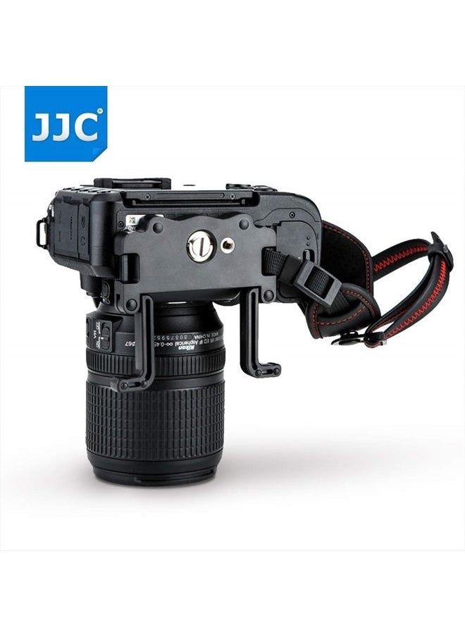 JJC DSLR Camera Hand Strap Grip Wrist Strap With Standing U Plate for Canon EOS 90D 80D 77D 70D 60D 50D 1D 1Dx 7D 6D 5D Mark IV III II 5Ds 5DsR EOS R RP R5 R6 Rebel T8i T7i T6s T6i T5i T7 T6 SL3 SL2  - Image 4