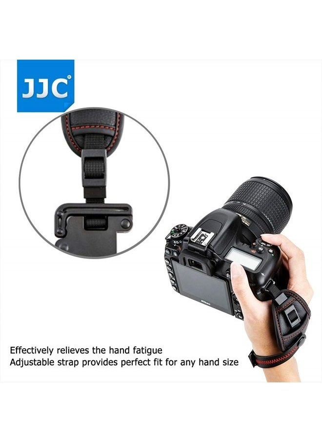 JJC DSLR Camera Hand Strap Grip Wrist Strap With Standing U Plate for Canon EOS 90D 80D 77D 70D 60D 50D 1D 1Dx 7D 6D 5D Mark IV III II 5Ds 5DsR EOS R RP R5 R6 Rebel T8i T7i T6s T6i T5i T7 T6 SL3 SL2  - Image 5