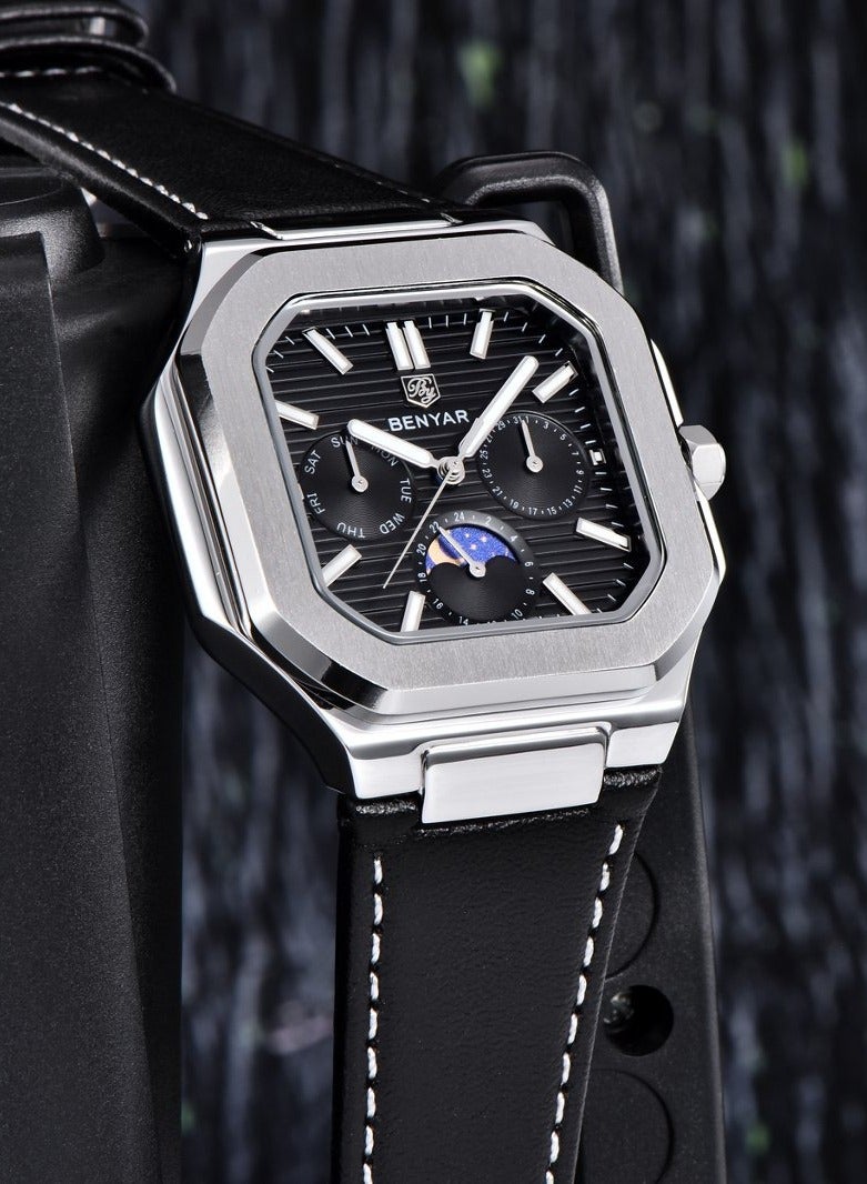 بينيار ساعات رجاليه  كوارتز ضد الماء - Image 5