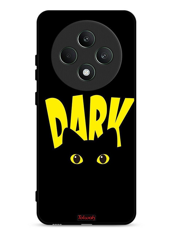 Tolwak Oppo Reno12 F 5G Protective Case Cover Dark Cat - Image 1