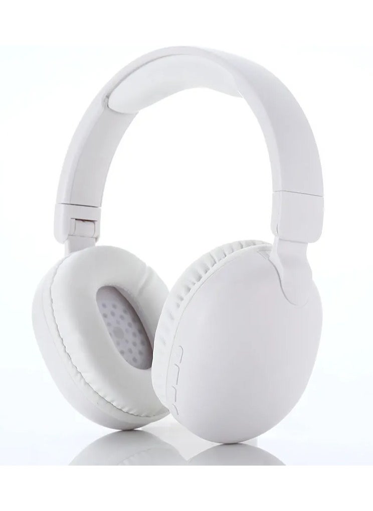 سودو - سماعة الرأس SD-1101 اللاسلكية ستيريو فوق الأذن مع ميكروفون ابيض - Image 1