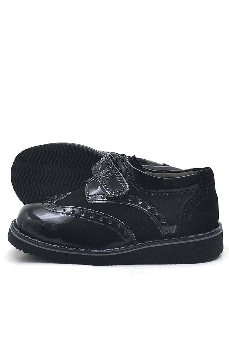Rakerplus Raker Plus Hydra patent leather shoes with Velcro strap for everyday use for children - Image 5