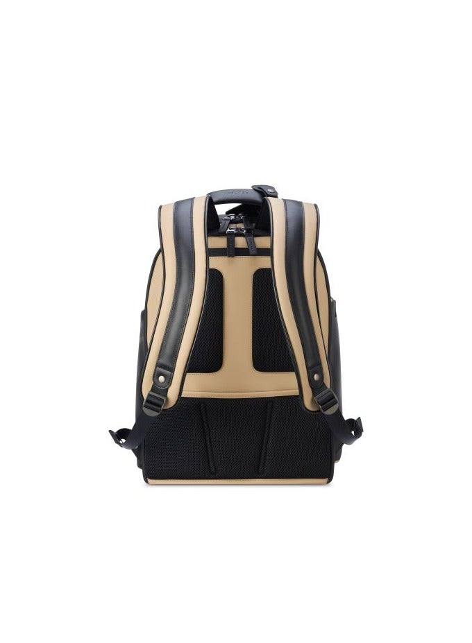PEUGEOT Voyages 18Inch Waterproof Backpack Biege  - Image 2
