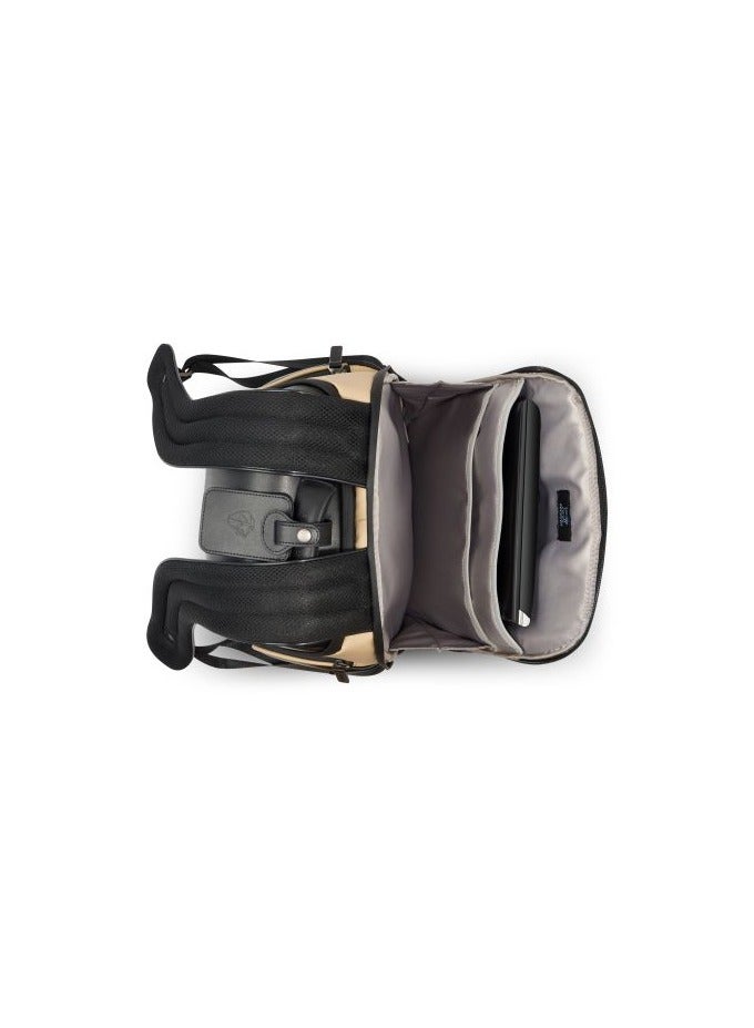 PEUGEOT Voyages 18Inch Waterproof Backpack Biege  - Image 4
