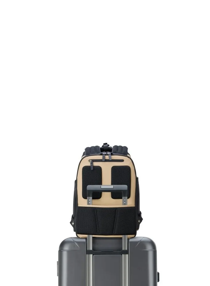PEUGEOT Voyages 18Inch Waterproof Backpack Biege
