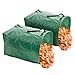 MEKKAPRO Big Gulp Leaf Bags 2Pack Lawn Bags with Reinforced Handles 53 Gallon Reusable Yard Waste Garden Waste Bag Garden Bag for Debris Lawn Leaf Collector - Image 2