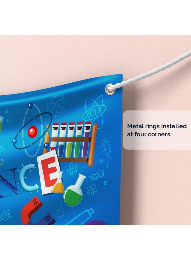 Jazzoo خلفية حفلة العلوم - خلفية استوديو بموضوع العالم المجنون - زينة لالتقاط الصور لمناسبات مثل حفلات استقبال المواليد أو حفلات عيد الميلاد - خلفيات لصور مضحكة 70.8 × 43.3 بوصة - Image 2