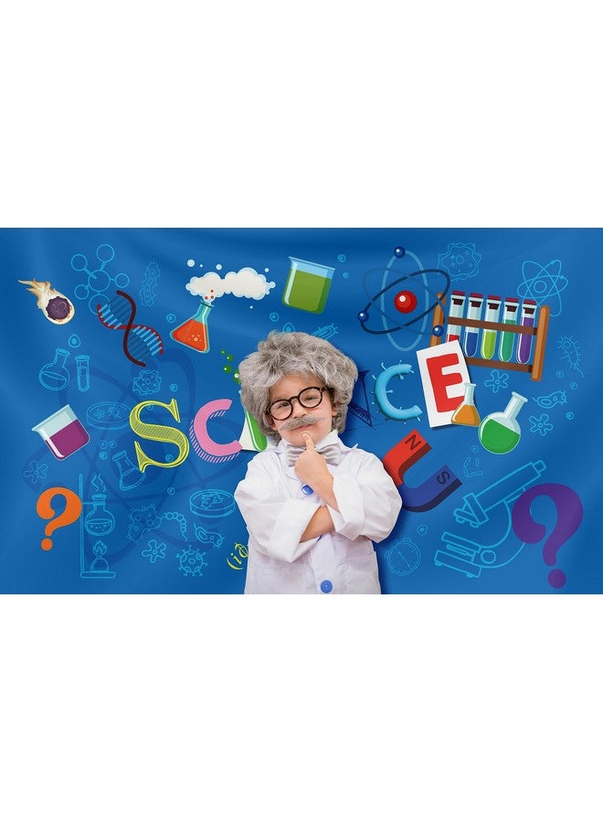 Jazzoo خلفية حفلة العلوم - خلفية استوديو بموضوع العالم المجنون - زينة لالتقاط الصور لمناسبات مثل حفلات استقبال المواليد أو حفلات عيد الميلاد - خلفيات لصور مضحكة 70.8 × 43.3 بوصة - Image 4