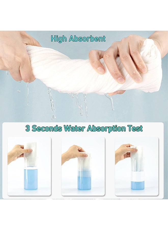 DUNISO 12 Sets of Disposable Bath Towels Sets,Travel Disposable Towels Set，Thicken Cotton Bath Towels,Health and Safety,for Hotel bathroom Beach Swimming Camping,70x140cm + 28x58cm  - Image 4