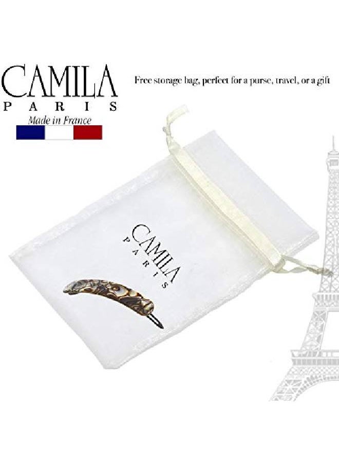 Paris Cp2817 French Hair Barrette Clip For Girls Handmade Onyx Metalfree Closure Strong Hold Grip Hair Clips For Women No Slip And Durable Styling Girls Hair Accessories Made In France - pzsku/Z7CB4314FA200E453499FZ/45/_/1662018864/c85f662c-f184-4399-ac44-0008b39e21d0