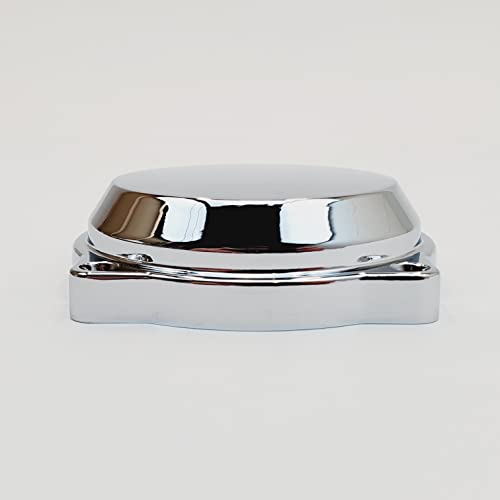 Billet Proof Designs Chrome CV40/CV44 Aluminum Carb Top for 1990-2006 Harley Big Twin Softail, Dyna, FXR, Touring, 1988-2006 Sportster & Carbureted Buell Models with CV40 & CV44 Keihin Carburetors – With Chrome Hardware - Image 3