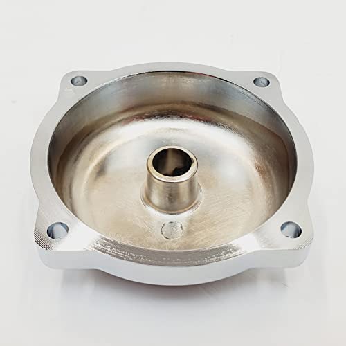 Billet Proof Designs Chrome CV40/CV44 Aluminum Carb Top for 1990-2006 Harley Big Twin Softail, Dyna, FXR, Touring, 1988-2006 Sportster & Carbureted Buell Models with CV40 & CV44 Keihin Carburetors – With Chrome Hardware - Image 4