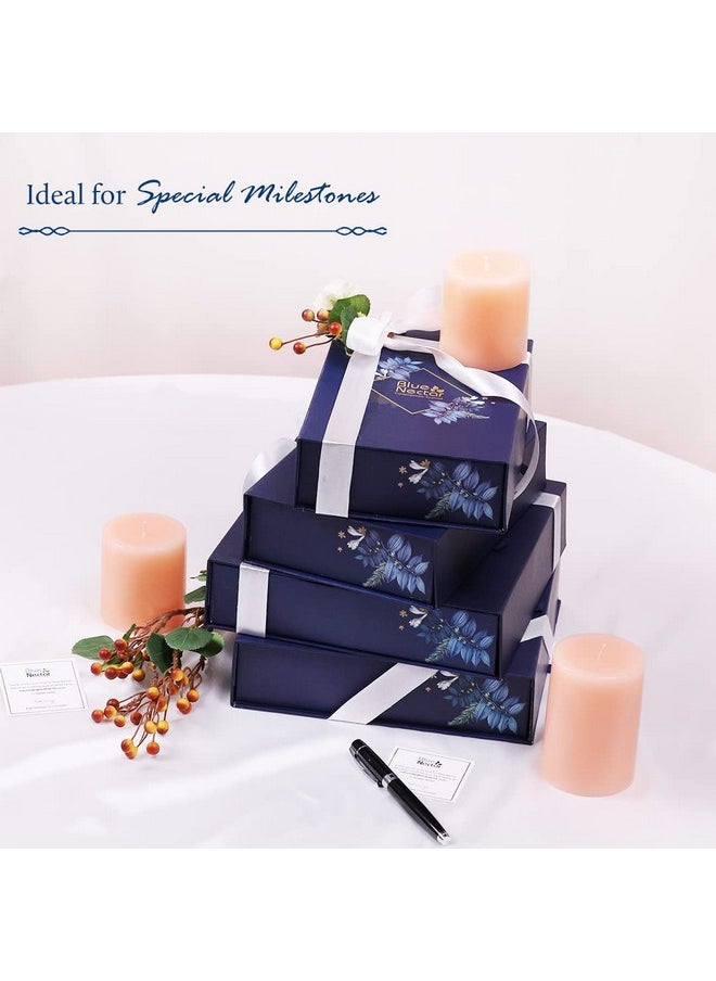 Blue Nectar Blue Nectar Beauty Gift Box for Women & Men | Premium Skin & Hair Care Combo of Hair Oil, Shampoo, Face Wash, Body Wash, Face Scrub & Body Lotion | Gift for Birthday & Anniversary | Pack of 6  - Image 4