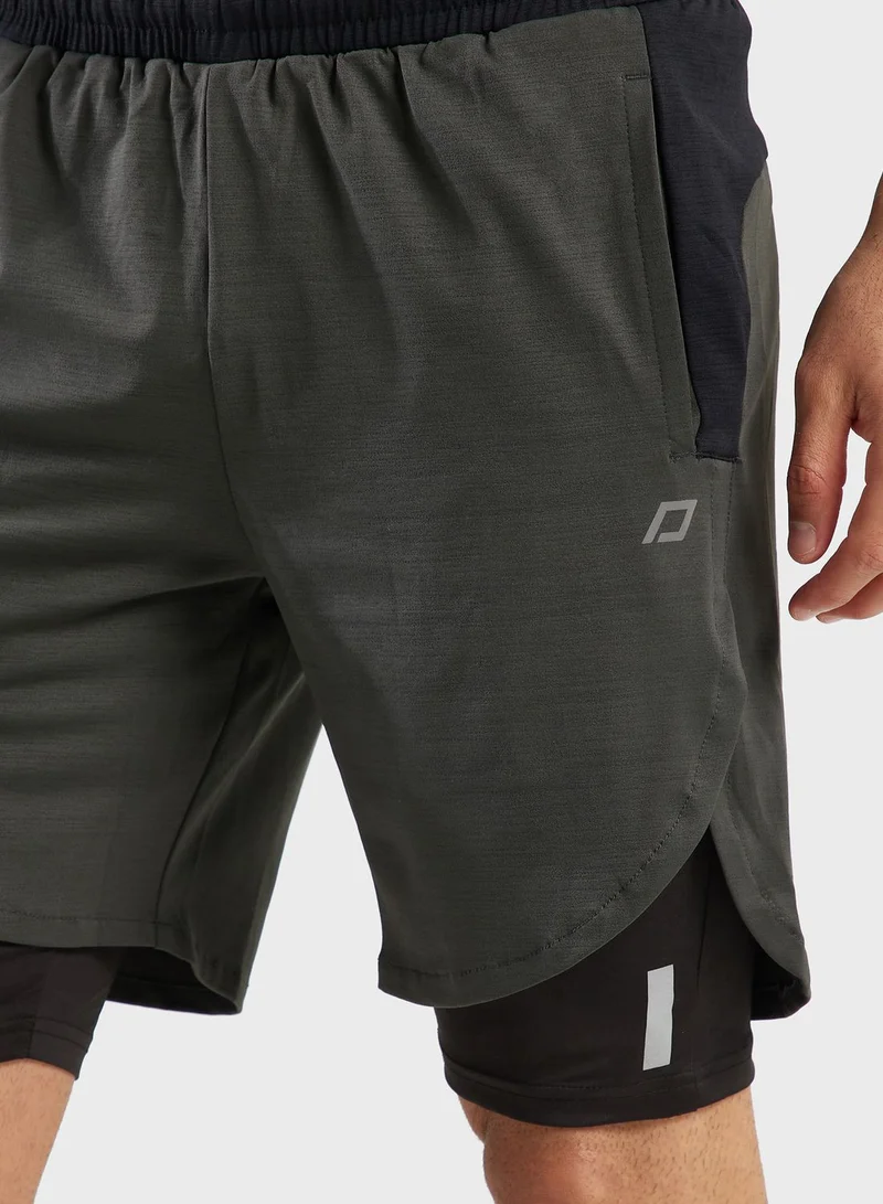 FRWD  2 In 1 Training Short for Men | Best Price UAE