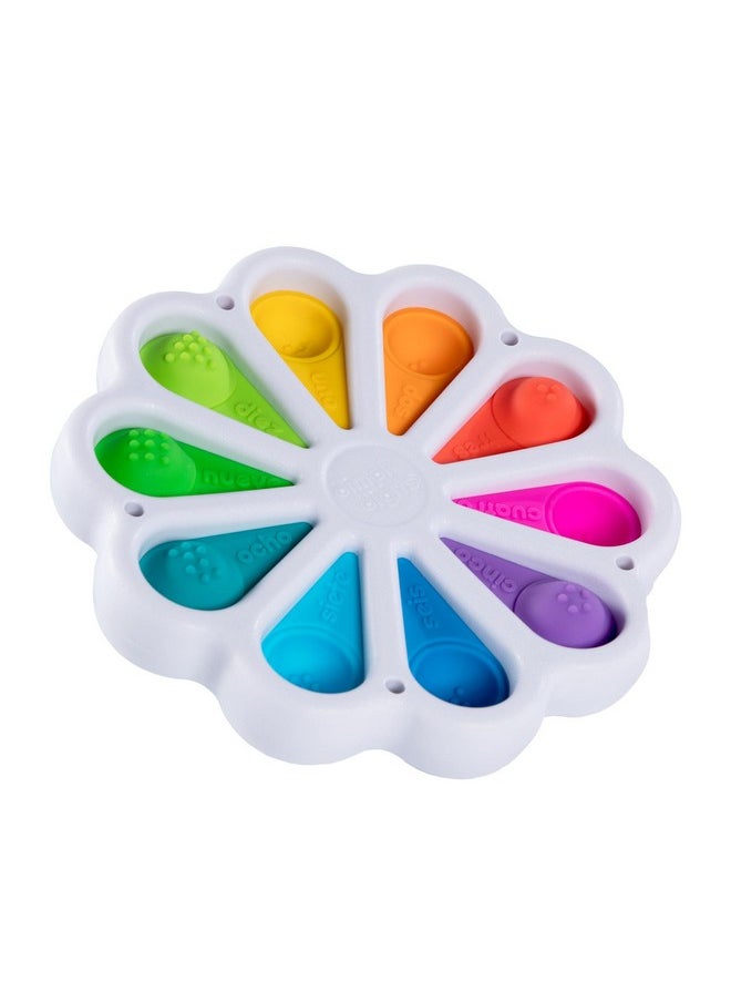 Fat Brain Toys - Dimpl Digits - Popping, Number-Learning Sensory Preschool Toy - Image 1