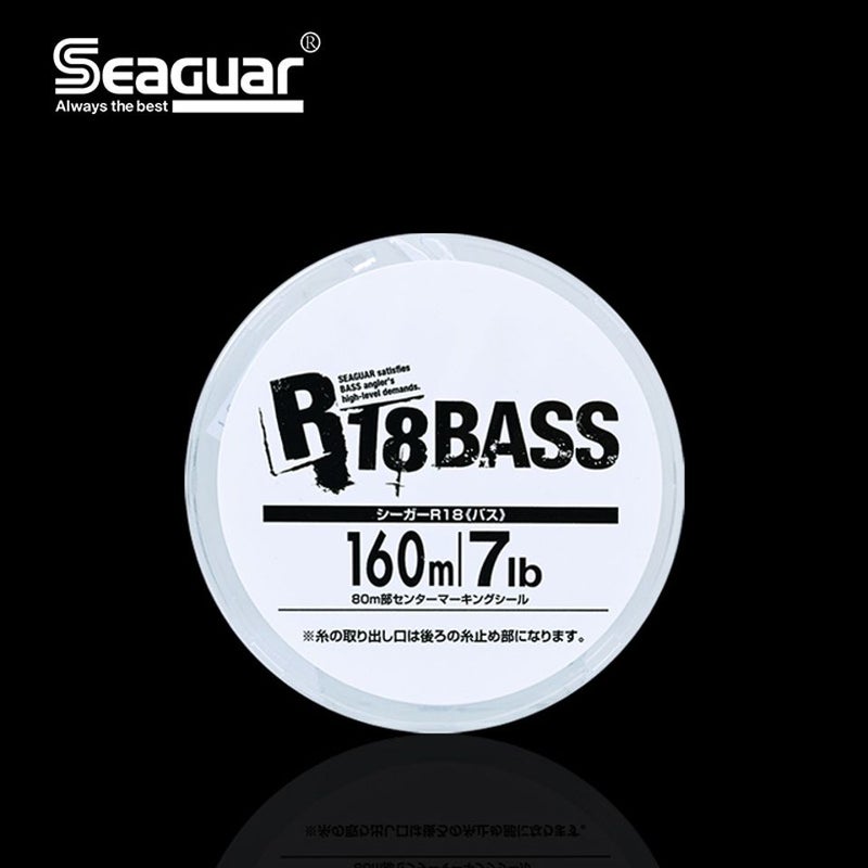 Seaguar R18 Bass Orange Label #3.0 160cm Fluorocarbon Main Fishing Line - Image 5