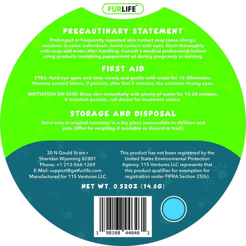 FurLife Blue Dog Tag, Flea and Tick Prevention for Dogs - Waterproof Pendant for Collar, Safe for All Breeds - Image 2