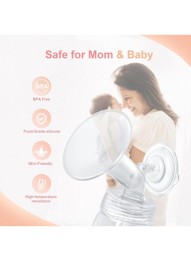 هرانيو Breast Pump Parts Compatible with 19mm Flange Spectra Replacement Pump Parts - Image 3