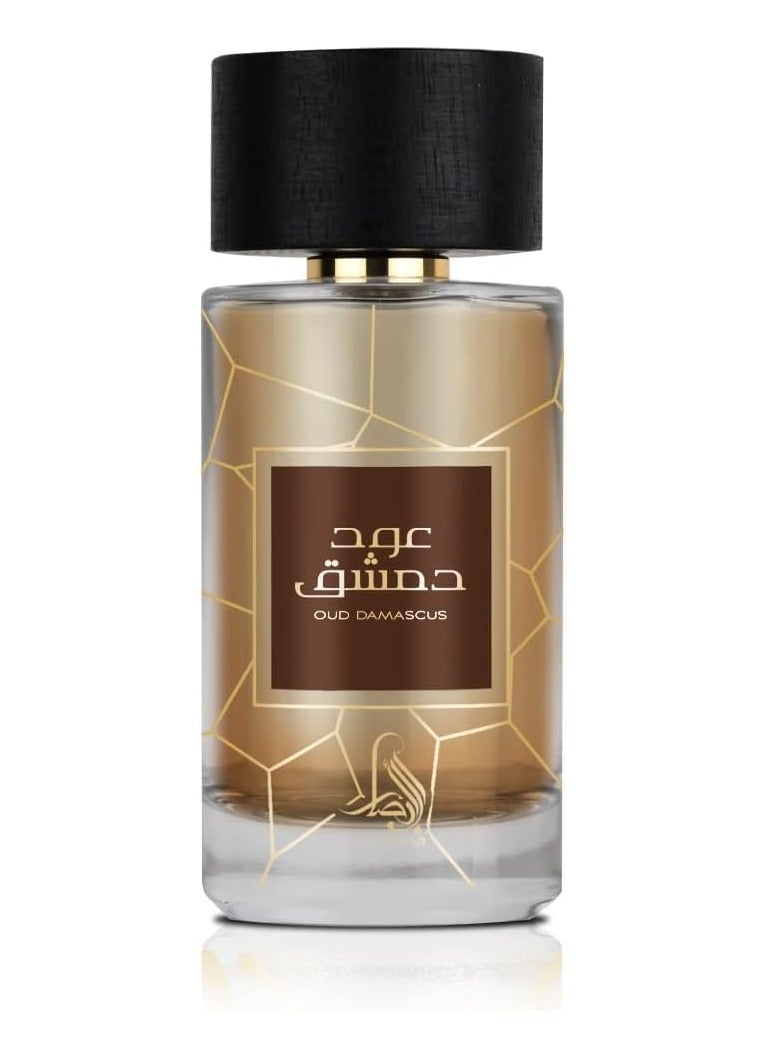 Al Absar Oud Damascus Perfume 100ML - EDP - Oriental Fragrance for Men and Women with Premium Oud and Middle Eastern Aroma - Image 2