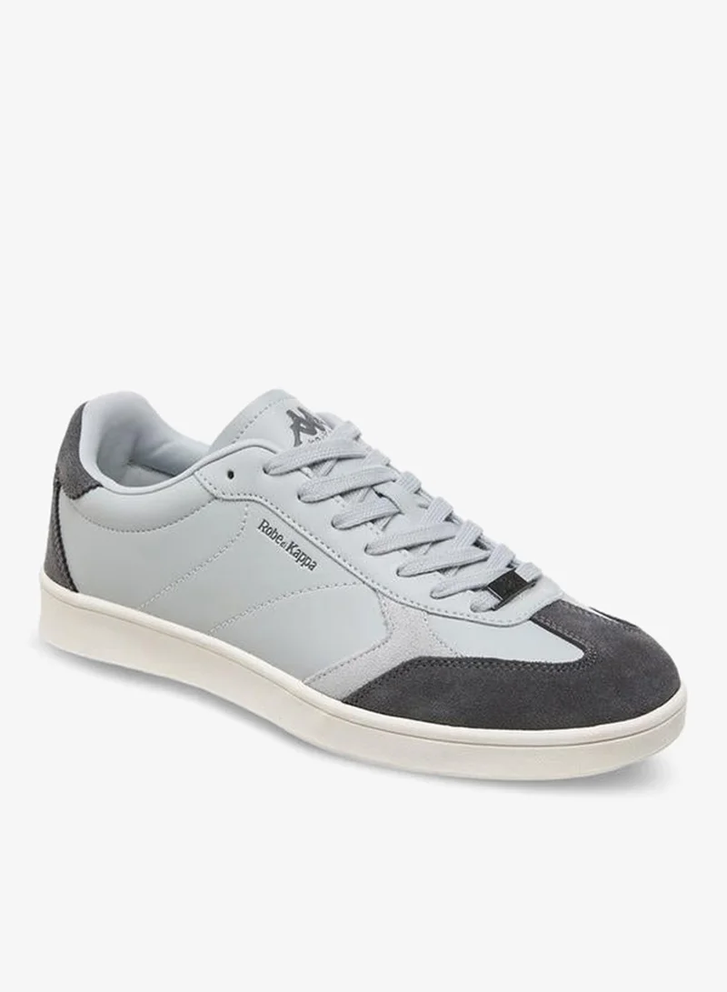 كابا Men Lace-Up Leather Ankle Sneakers
