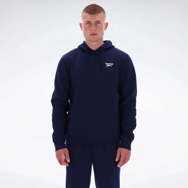 Reebok Reebok Noah Small Logo Men's Hoody - Vector Navy